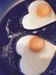 eggs made with love.